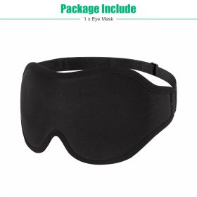 3D Travel Silk Eye Mask Sleeping Soft Padded Shade Cover Rest Relax Blindfold Men Women Night Sleeping Mask Cover Eye