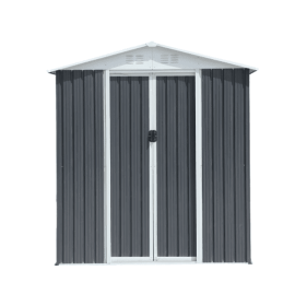 6 X 4 Ft Gold Frame Steel Outdoor Storage Shed