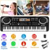 61 Keys Digital Music Electronic Keyboard Electric Piano Musical Instrument Kids Learning Keyboard