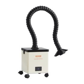 VEVOR Solder Fume Extractor, 100W Soldering Smoke Extractor with 3-Stage Filters, 240 m¬≥/h Strong Suction Smoke Absorber and Purifier for Soldering