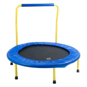 VEVOR 3FT Trampoline for Kids Indoor/Outdoor Foldable Baby Toddlers Trampoline