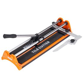 VEVOR Manual Tile Cutter, 17 inch, Porcelain Ceramic Tile Cutter with Tungsten Carbide Cutting Wheel, Infrared Positioning, Anti-Skid Feet