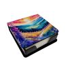 Annual Larkspur in Color PU Leather Note Paper Holder with Artist-Designed Cover, Desk Accessory, Office Gift