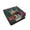 Sheltie Christmas PU Leather Note Paper Holder with Artist-Designed Cover, Desk Accessory, Office Gift