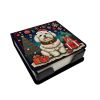 Coton De Tulear Christmas PU Leather Note Paper Holder with Artist-Designed Cover, Desk Accessory, Office Gift