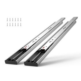 VEVOR 10 Pairs of 20 Inch Drawer Slides Side Mount Rails, Heavy Duty Full Extension Steel Track