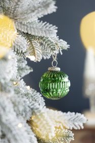 2.8x2.8x3" Christmas Ball Ornaments, Glass Decorative Hanging Ball Christmas Tree Ornaments for Holiday Party Decorations, Set of 12