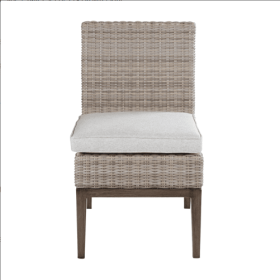 Marina - Patio Side Chair Brown Light