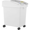 VEVOR Ingredient Bin, 6.6 Gallons Capacity Ingredient Storage Bin, 3 Pcs/Set, PP Material Flour Bins On Wheels