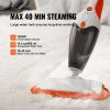 VEVOR Steam Mop, 5-in-1 Hard Wood Floor Cleaner with 4 Replaceable Brush Heads, for Various Hard Floors, Like Ceramic, Granite, Marble, Linoleum