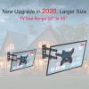 26-55" Adjustable Wall Mount Bracket Rotatable TV Stand TMX200 with Spirit Level