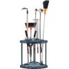 VEVOR Garden Tool Organizer, 19 Slots, Yard Tool Tower Rack for Garage Organization and Storage, Hold Long-Handled Tool/Rake/Broom/Shovel