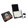 Coton De Tulear Christmas PU Leather Note Paper Holder with Artist-Designed Cover, Desk Accessory, Office Gift