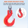 VEVOR Chain Sling, 11000 lbs Weight Capacity, 5/16'' x 5' G80 Lifting Chain with Grab Hooks, DOT Certified