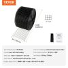 VEVOR 8 inch x 100ft Solar Panel Bird Guard, Critter Guard Roll Kit with Rust-proof PVC Coating, Solar Panel Guard with 50pcs Tire Wires