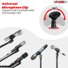 5 Core Tripod Mic Stand Floor Adjustable 18 to 72 Inches Heavy Duty Boom Arm Holder Microphone Stands Pedestal Para Microfono for Singing - MS 080