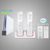 For Wii Remote Controller Charger Dual Charge Dock with Two 2800mAh Rechargeable Batteries