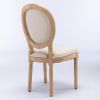 French Style Solid Wood Frame Dining Chair,Set of 2