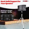 5 Core Speaker Stand Tripod Floor Tall Adjustable Up to 72 Inch DJ Studio Monitor Stands Pole Mount - SS ECO 1PK WOB