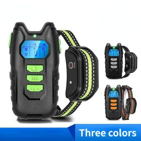 Dog Training Collar; Shock Collar for Dogs with Remote; Rechargeable Dog Shock Collar; 3 Modes Beep Vibration and Shock Waterproof Bark Collar for Sma (Color: D101-1 Orange)