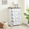 6 Drawer Dresser,6 Drawers cabinet Tall Chest of Drawers Closet Organizers Storage Clothes, cabinet of 6 drawers Living Room